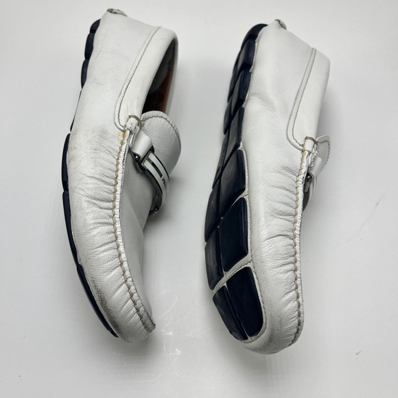 Prada mens leather loafers size 8 - Picture 5 of 11